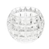 Vaso Redondo de Crystal Medium Rose 13 Diâmetro X 10,8cm Altura 1250G - Rojemac