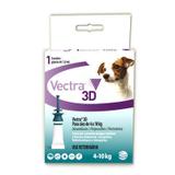 Vectra 3D Protetor Contra Leishmaniose, Pulgas e Carrapatos para Cães de 4 a 10 Kg - Ceva