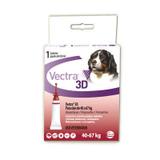 Vectra 3D Protetor Contra Leishmaniose, Pulgas e Carrapatos para Cães de 40 a 67 Kg - Ceva