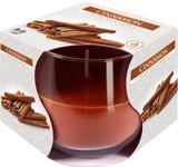 Vela Aromatizada com Copo Decorativo (Canela) - Scented candle
