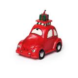 Vela Carro Decoração Natal Vermelha - Cromus