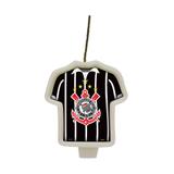 Vela de Aniversário Camisa Corinthians - Festcolor