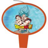 Vela de Aniversário Dragon Ball Super Festcolor - Festabox