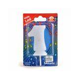 Vela de Aniversário Led Multicolorido Branca nº1 - Velarte