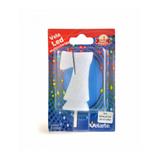 Vela de Aniversário Led Multicolorido Branca nº7 - Velarte