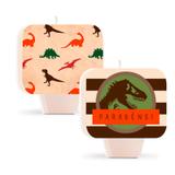 Vela de Aniversário Mundo dos Dinossauros Cromus - Festabox