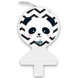 Vela de Aniversário Panda Baby Festcolor - Festabox