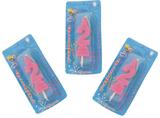 Vela de aniversário rosa nº 2 caixa com 10 unidades - Produto nacional