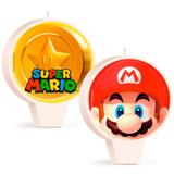 Vela de Aniversário Super Mario Bros - Cromus