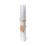 Vela De Natal Estrela 3 Pçs 26 Cm Dourado - Cromus