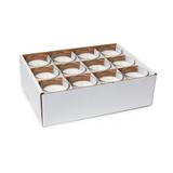 Vela Decoração Aroma Offwhite 6 X 5 Cm Offwhite - Cromus