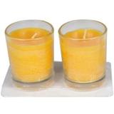 Vela decorativa copo - 2 pcs - Btc decor