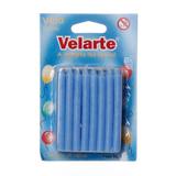 Vela Palito Azul com 20 Unidades Velarte