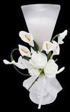 Vela Parafina Decorativa Kit 16 Un. Mini Festas Casamento 15 Anos Flor Branca - Braslu