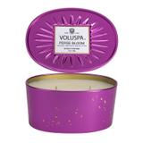 Vela Perse Bloom Lata Oval 2 pavios 50h - Voluspa