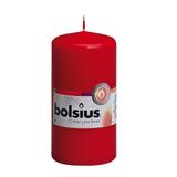 Vela Pilar Decoração Mesa Natal 120Cm Vermelha - Cromus