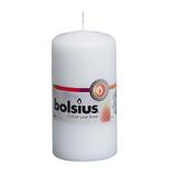 Vela Pilar Decoração Mesa Natal 12Cm Branco - Cromus