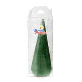 Vela Piramide Frisada Verde 15cm Natal Produtos Parabéns - Cromus