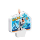 Vela Plana de Aniversário Frozen Olaf Regina Festas