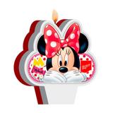 Vela Plana Minnie Vermelha Regina Festas