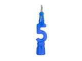 Vela Regina Numeros Azul 5