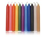 Velas De Parafina Palito Nº8 C/ 30 Unidades Branco Ou Cores - Essencial