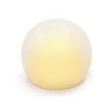 Velas Eletrônicas Vela Redonda Led Com 1 Bateria 8 x 8 cm Branco - Cromus