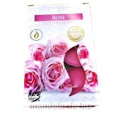 Velas Perfumadas Rose Tealights Scented Candles - Mandala de luz