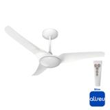 Ventilador de Teto Aliseu Slim Branco com Controle remoto - 127V