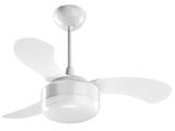 Ventilador de Teto Ventisol Branco 3 Pás 3 Velocidad - Ventisol