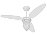 Ventilador de Teto Ventisol Wind 3 Pás Branco - para 1 Lâmpada