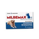 Vermífugo Cães Milbemax 5 a 25Kg 2cps - Novartis