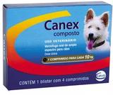 Vermífugo Ceva Canex Composto para Cães - 4 Comprimidos