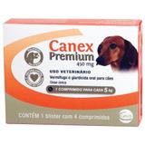 VERMÍFUGO Ceva Canex Premium 450 mg Para CÃES De ATÉ 5 kg - 4 Comprimidos