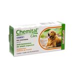 Vermífugo Chemital Para Cães Com 1 Blíster 4 Comprimidos - Chemical