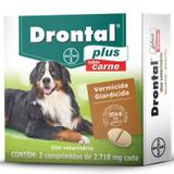 Vermífugo Drontal Plus para Cães de 35 kg 2 Comprimidos - Bayer