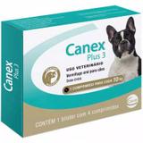 Vermífugo Giardia Canex Plus 3 Cães 10kg 04 Comprimidos - Ceva