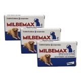 Vermífugo Milbemax Cães 5 a 25kg 2 comp KIT 3 cx Novartis