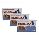 Vermífugo Milbemax Cães até 5kg 2 comp KIT 3 cx Novartis