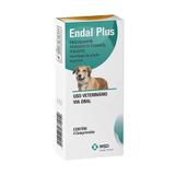 Vermífugo MSD Endal Plus Para Cães 04 Comprimidos