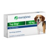 Vermífugo Ouro Fino Top Dog Para Cães Até 10kg - 4 Comp. - Ourofino