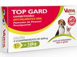 Vermifugo para cachorro -top gard 600 mg 4 comprimidos - Vansil