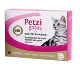 Vermífugo Petzi Gatos 4kg 4 comprimidos - Ceva