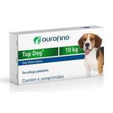 VERMÍFUGO TOP DOG 10kg - 4 comprimidos - Ourofino