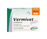Vermivet Vermífugo para Gatos 300mg com 2 Comprimidos - Biovet