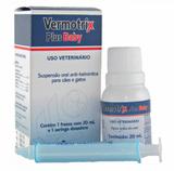Vermotrix plus baby 20 ml vermifugo caes e gatos - Marca