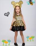 Vestido Fantasia Lol Queen Bee Lol Surprise Infantil com Tiara - Fantasias super