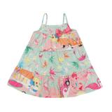 Vestido Mon Sucre Malha Estampa Tropical - Mon sucre confecções ltda