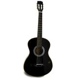 Violão Acústico Conthey Queen's Preto Cordas de Aço D1-37516