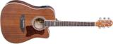 Violão Eletroacústico Aço Strinberg Folk SD-20C Mahogany